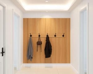 Praktische kapstokken voor een georganiseerde hal