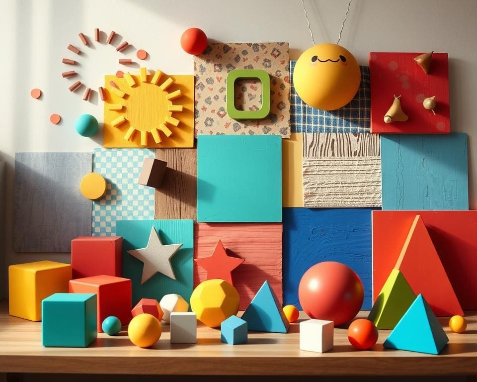 Speelse wanddecoratie voor de kinderkamer