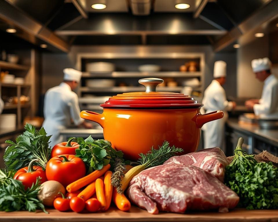 Waarom kiezen chefs vaak voor Le Creuset?