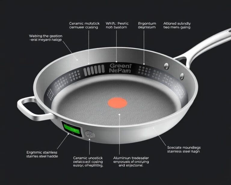 Wat is het geheim achter een GreenPan keramische pan?