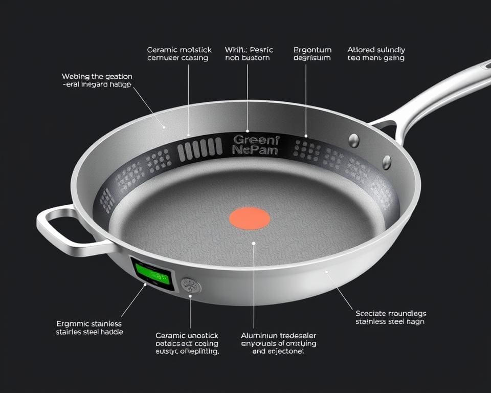 Wat is het geheim achter een GreenPan keramische pan?