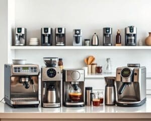 De populairste koffiemachines voor thuis en kantoor