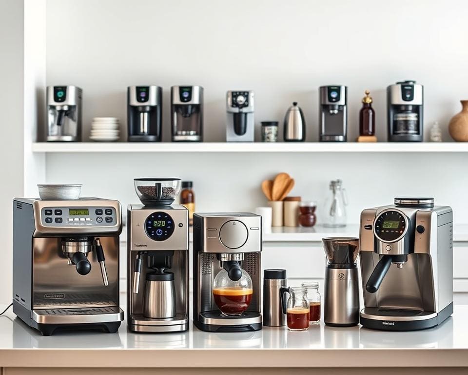 De populairste koffiemachines voor thuis en kantoor