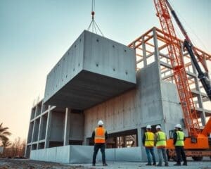 Hoe kan prefab beton de bouwtijd aanzienlijk verkorten?