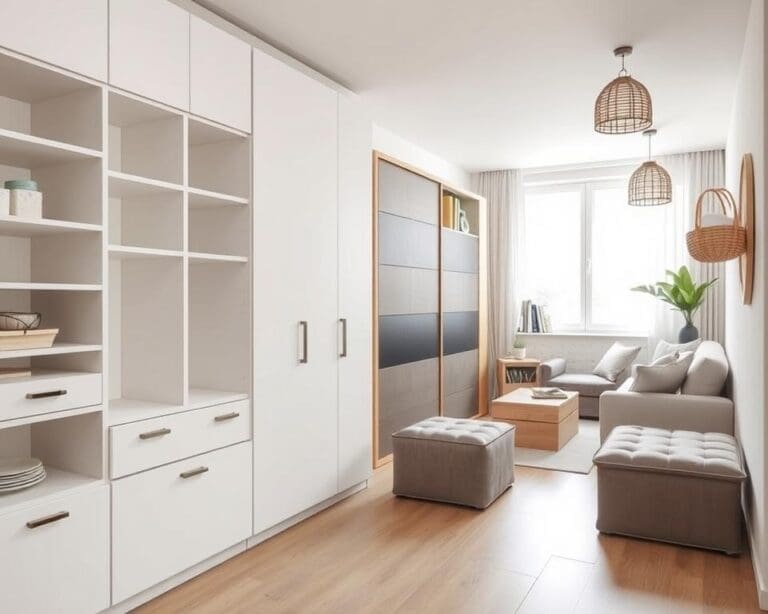 Praktische opbergideeën voor kleine appartementen