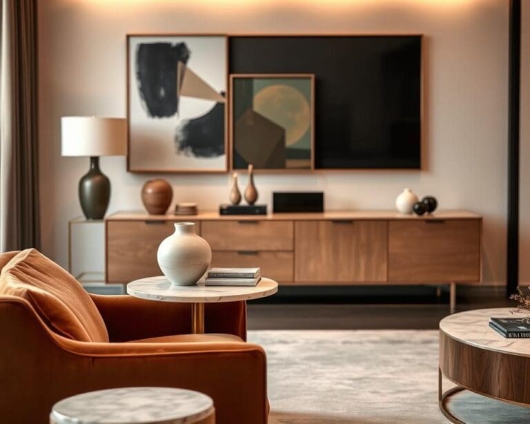 Stijlvolle accessoires voor woonkamers