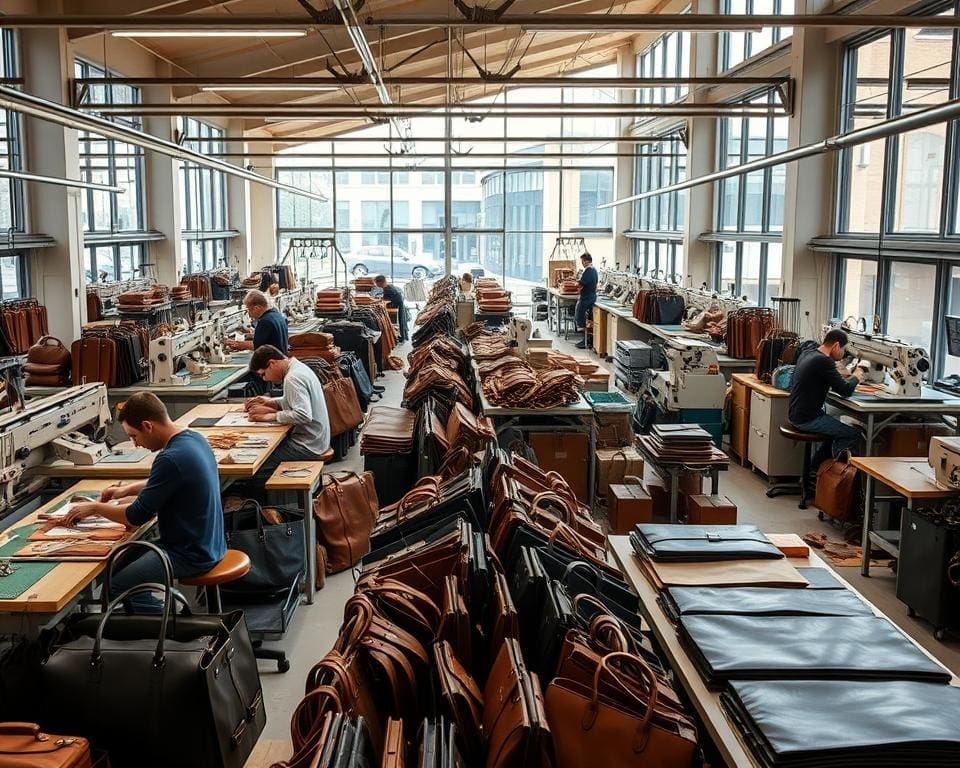 Welke voordelen biedt een leren tassen fabrikant in België?