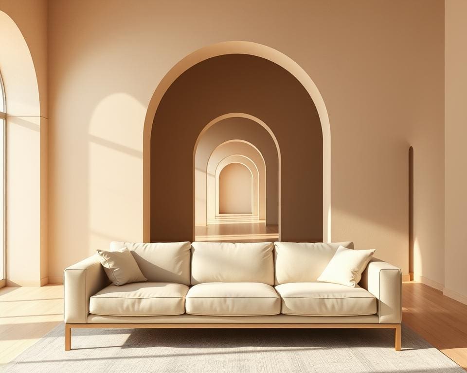 Hoe breng je een gevoel van continuïteit in ruimtes?