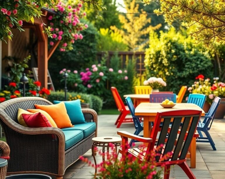 Hoe gebruik je kleuren in je tuinmeubilair voor meer harmonie?