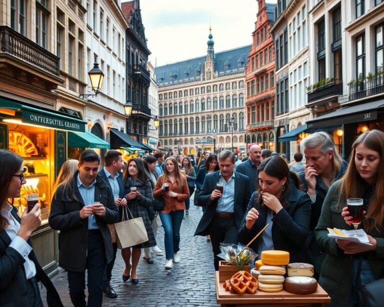 Hoe beleef je een culinaire wandeling door Brussel?