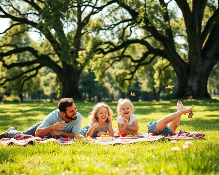 Hoe geniet je van een picknick in het park met kinderen?