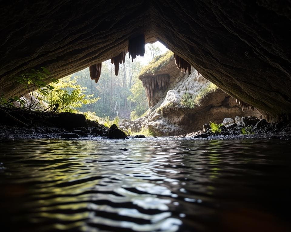 Hoe ontdek je de grotten van Han op een rustige dag?