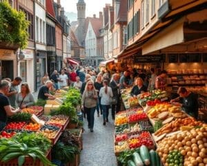 Wat zijn de leukste markten met lokale producten?