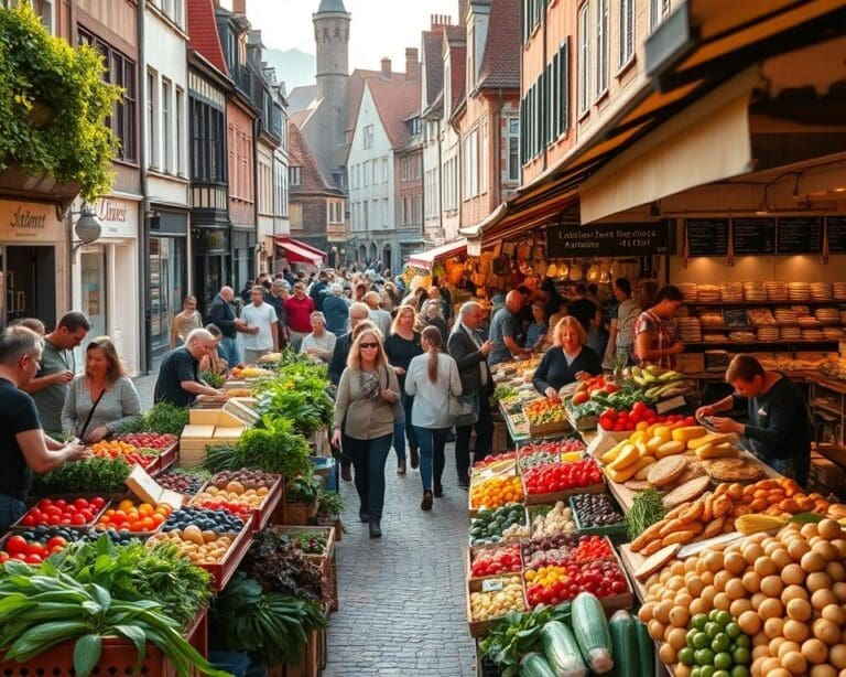 Wat zijn de leukste markten met lokale producten?