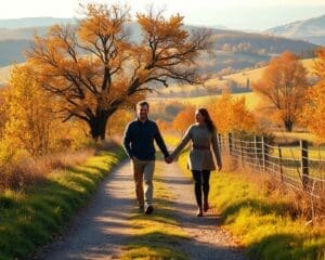 Wat zijn leuke uitstapjes voor koppels in de herfst?