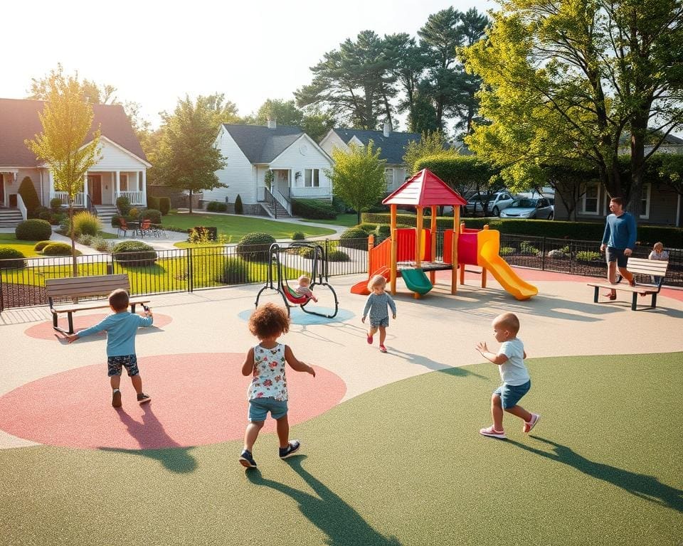 Welke speeltuinen zijn ideaal voor kleine kinderen?
