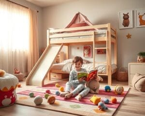 Hoe combineer je slapen en spelen in één kinderbed?