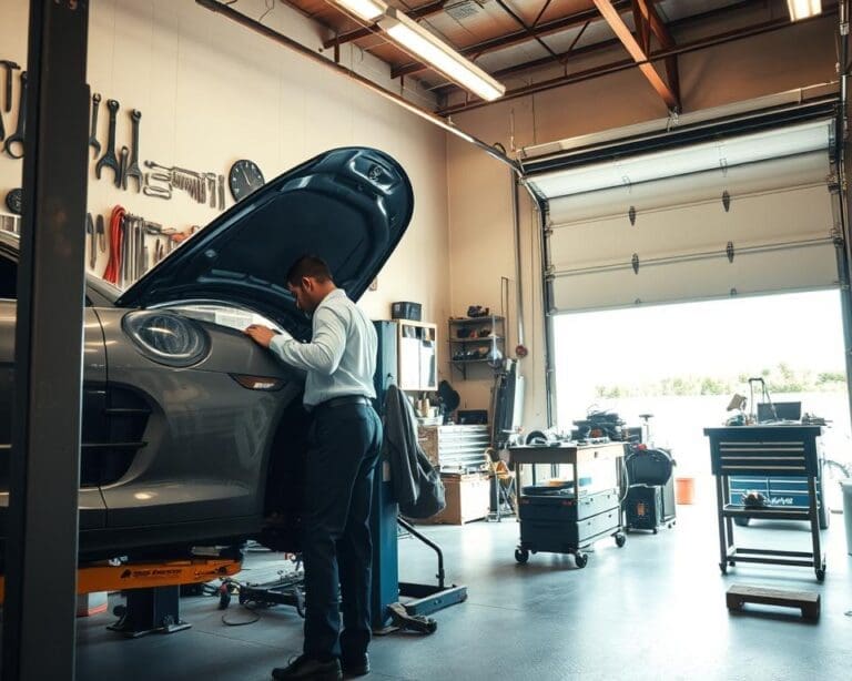 Hoe werkt een autogarage bij onderhoud en reparaties?