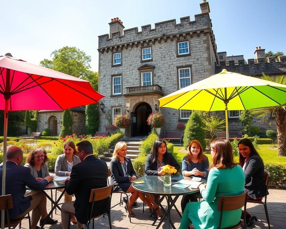 Où suivre un séjour linguistique en anglais à Kilkenny avec hébergement ?