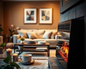 Wat maakt een elektrische haard sfeervol?