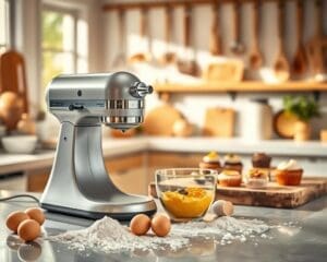 Wat maakt een keukenmachine handig bij bakken?