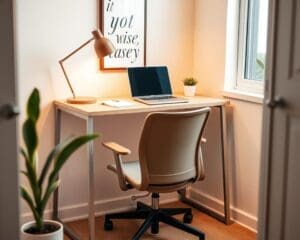 Welke bureautafel past in een kleine ruimte?