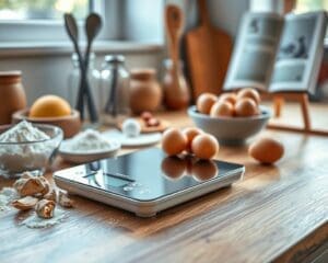 Welke keukenschaal is nauwkeurig bij koken?