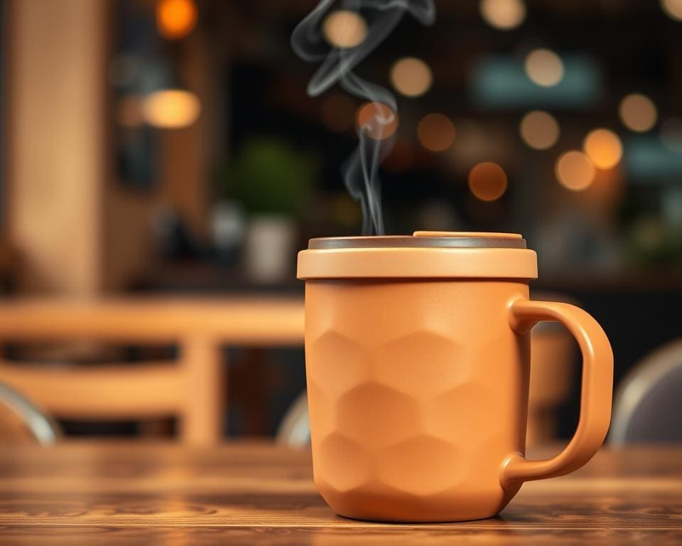 Welke koffiemok houdt drank lang warm?