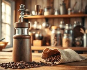 Welke koffiemolen is geschikt voor verse koffie?