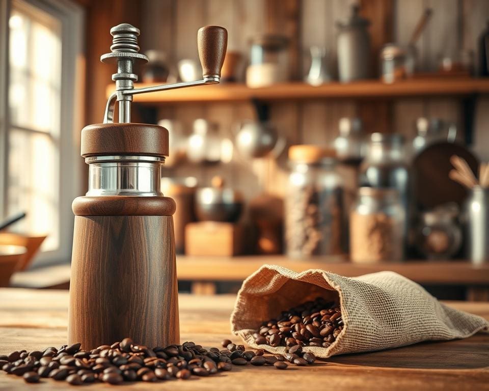 Welke koffiemolen is geschikt voor verse koffie?