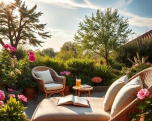 Welke tuinstoel zit comfortabel in de zomer?