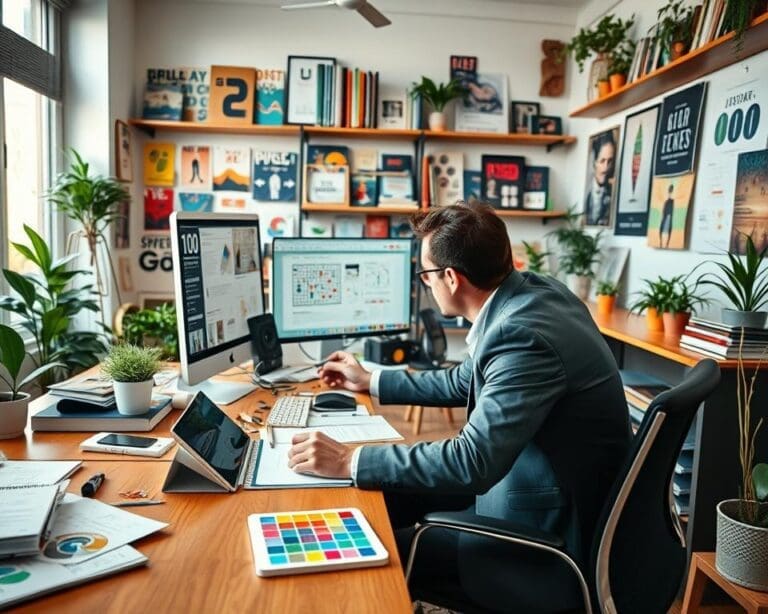 Carrière als grafisch ontwerper