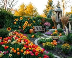 Hoe richt je een tuin in voor alle seizoenen?