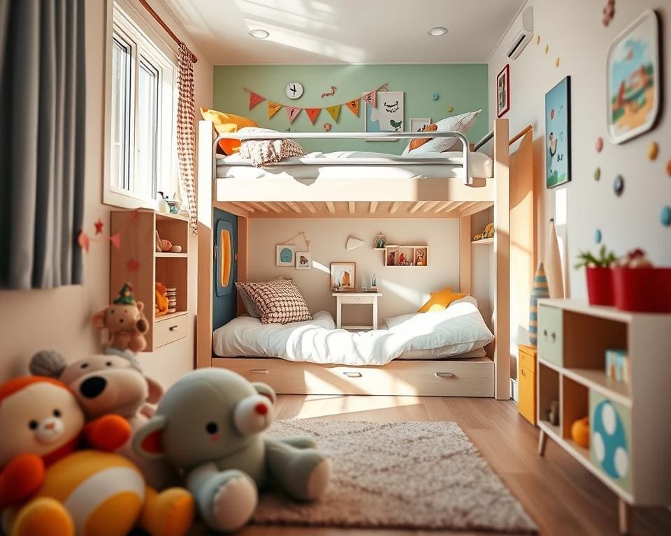 Waarom is een ruimtebesparend bed ideaal voor kinderkamers?