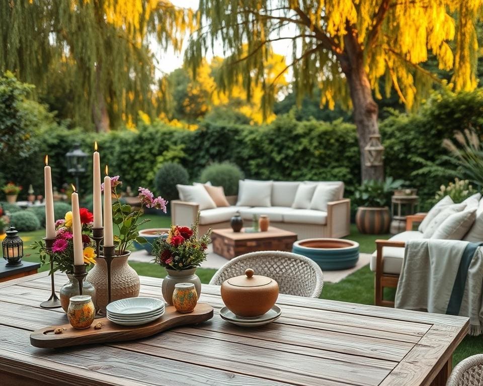 Waarom zijn tuinaccessoires bepalend voor sfeer?