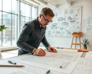 Wat doet een bouwkundig tekenaar?