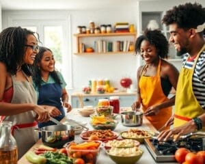 Wat maakt een kookwedstrijd met vrienden zo leuk?