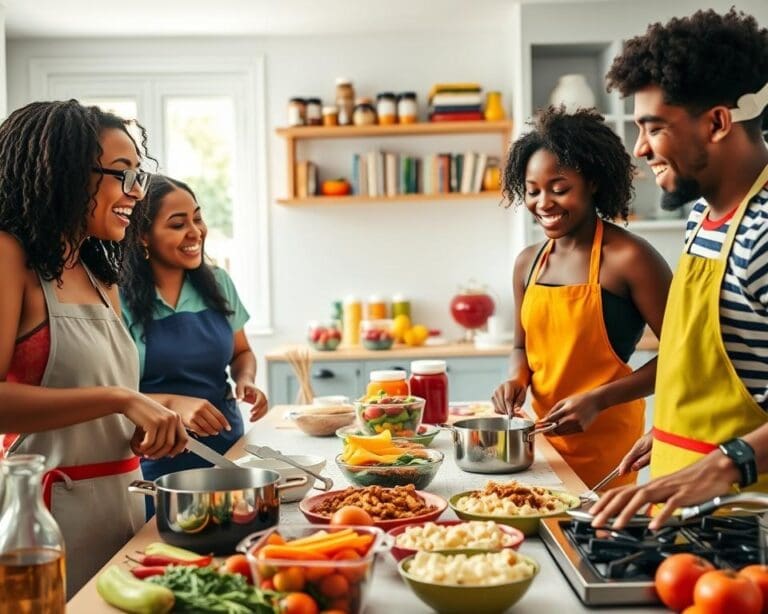 Wat maakt een kookwedstrijd met vrienden zo leuk?