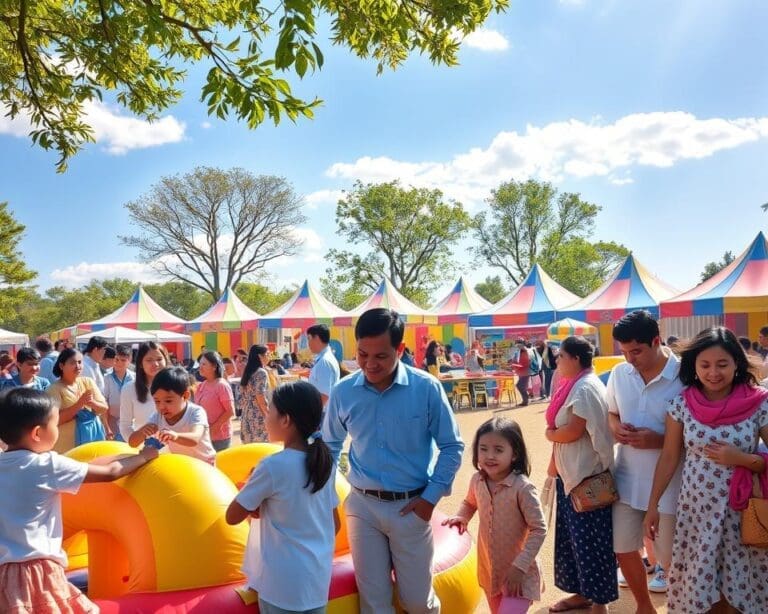 Wat maakt een speelfestival zo geschikt voor gezinnen?
