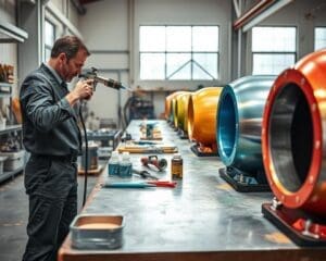 Hoe werkt corrosiebescherming door natlakken in de praktijk?