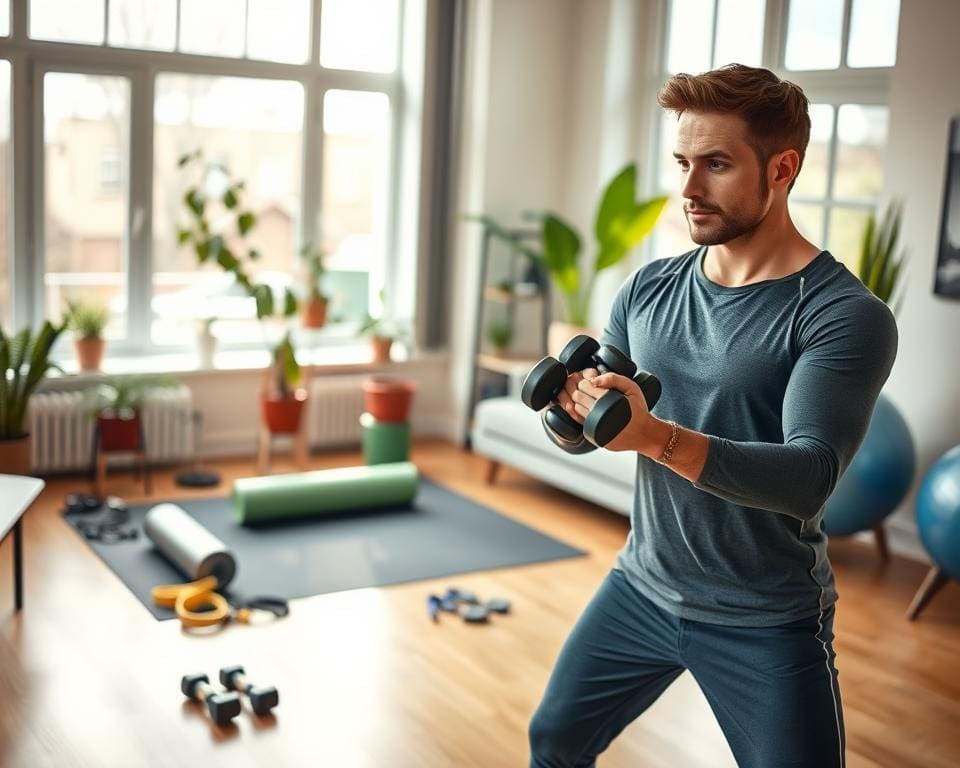 fitnessproducten thuis