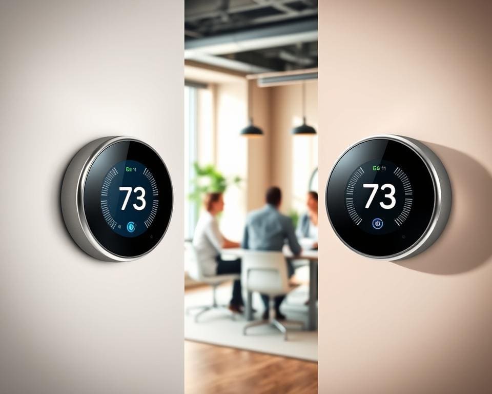 slimme thermostaten kantoor